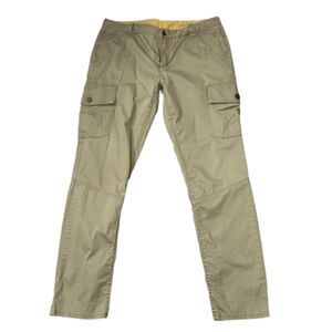 Joules Hester Tapered Leg Cargo Pants Antler Olive Green Y2K Grunge US Size 12